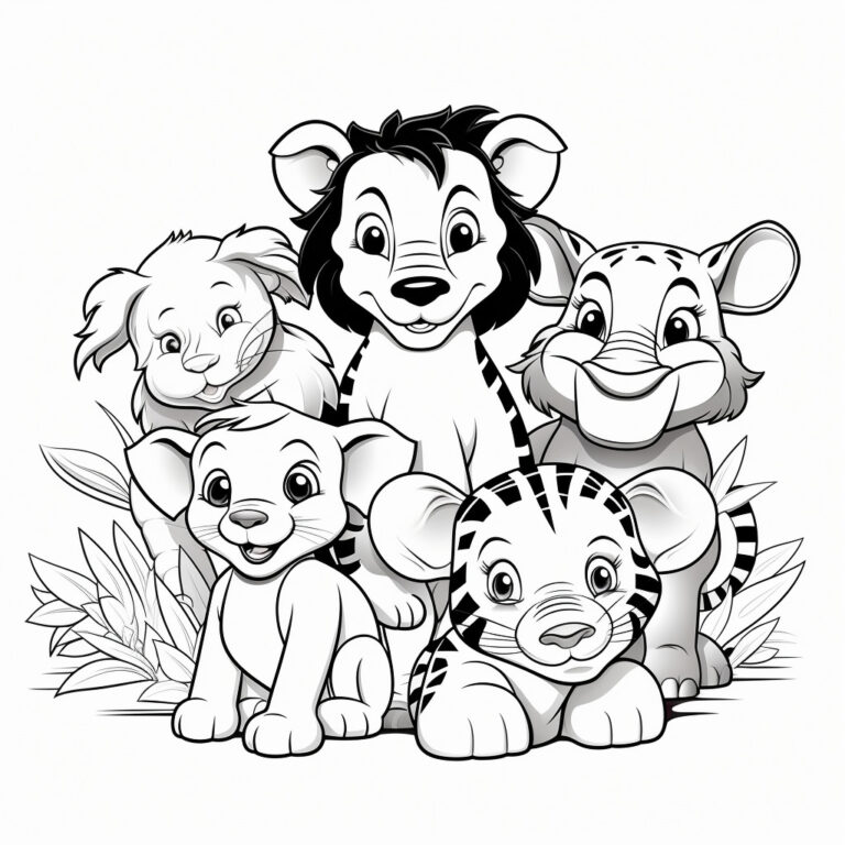 Páginas para colorear para niños y adultos ¡Imprime y colorea