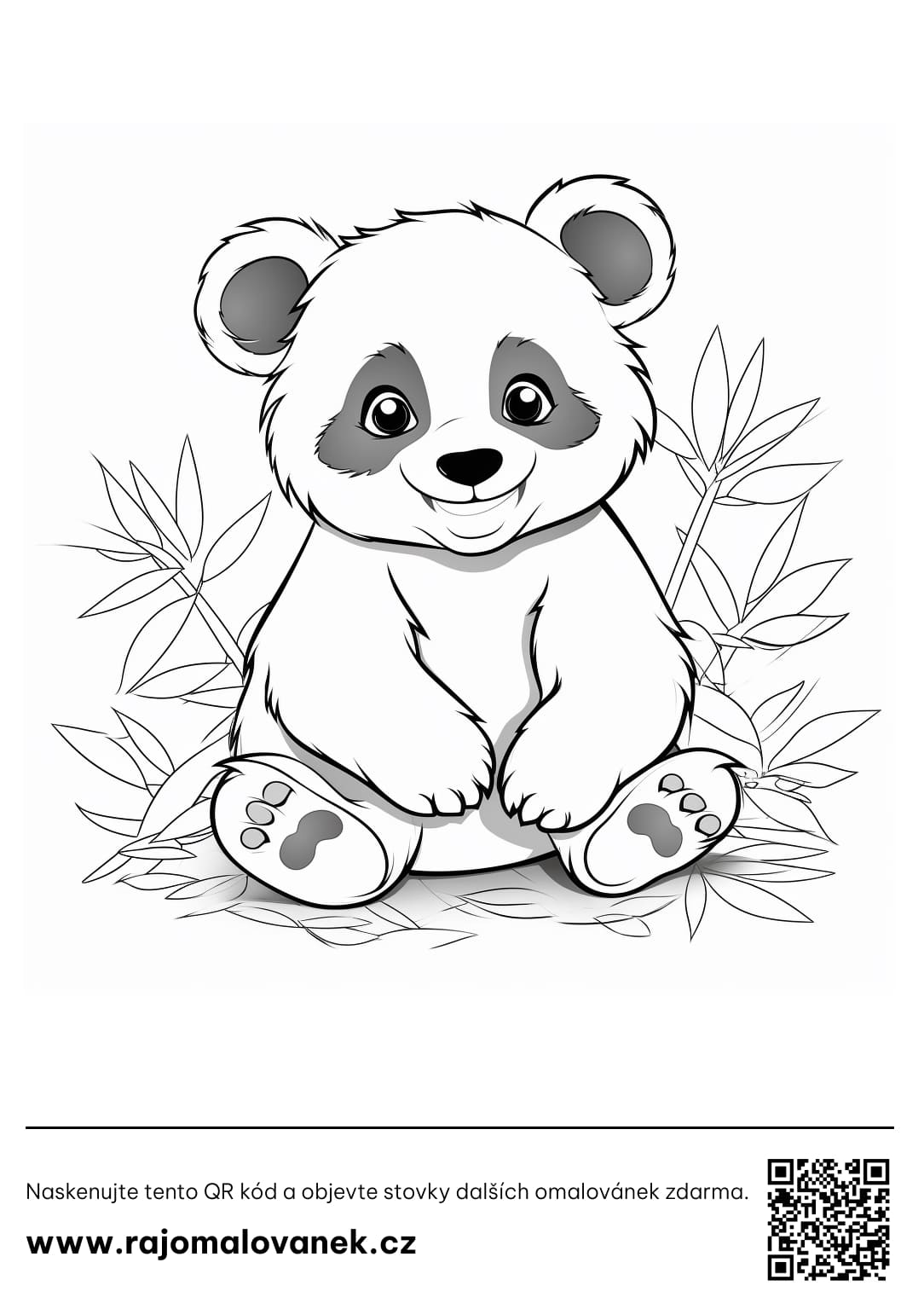 Dibujos para colorear de Panda